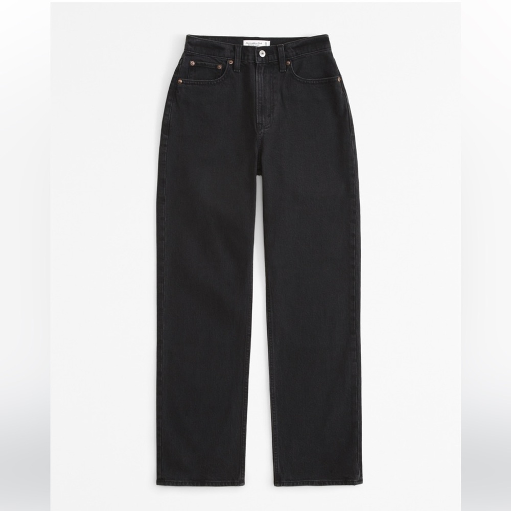 Abercrombie and Fitch High Rise Vintage Straight Jean - 31 Long